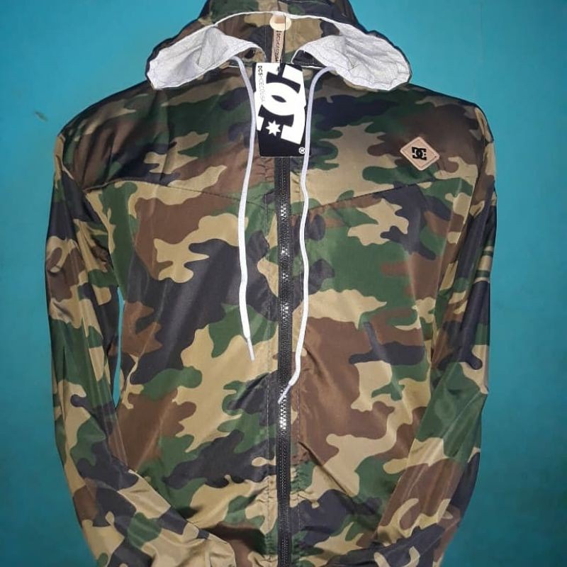 Dc jaket pria bolak balik pria bb dc army rusia loreng 2 in1 parasut fleece size/ FREEGIFT/L/ XL/ XX