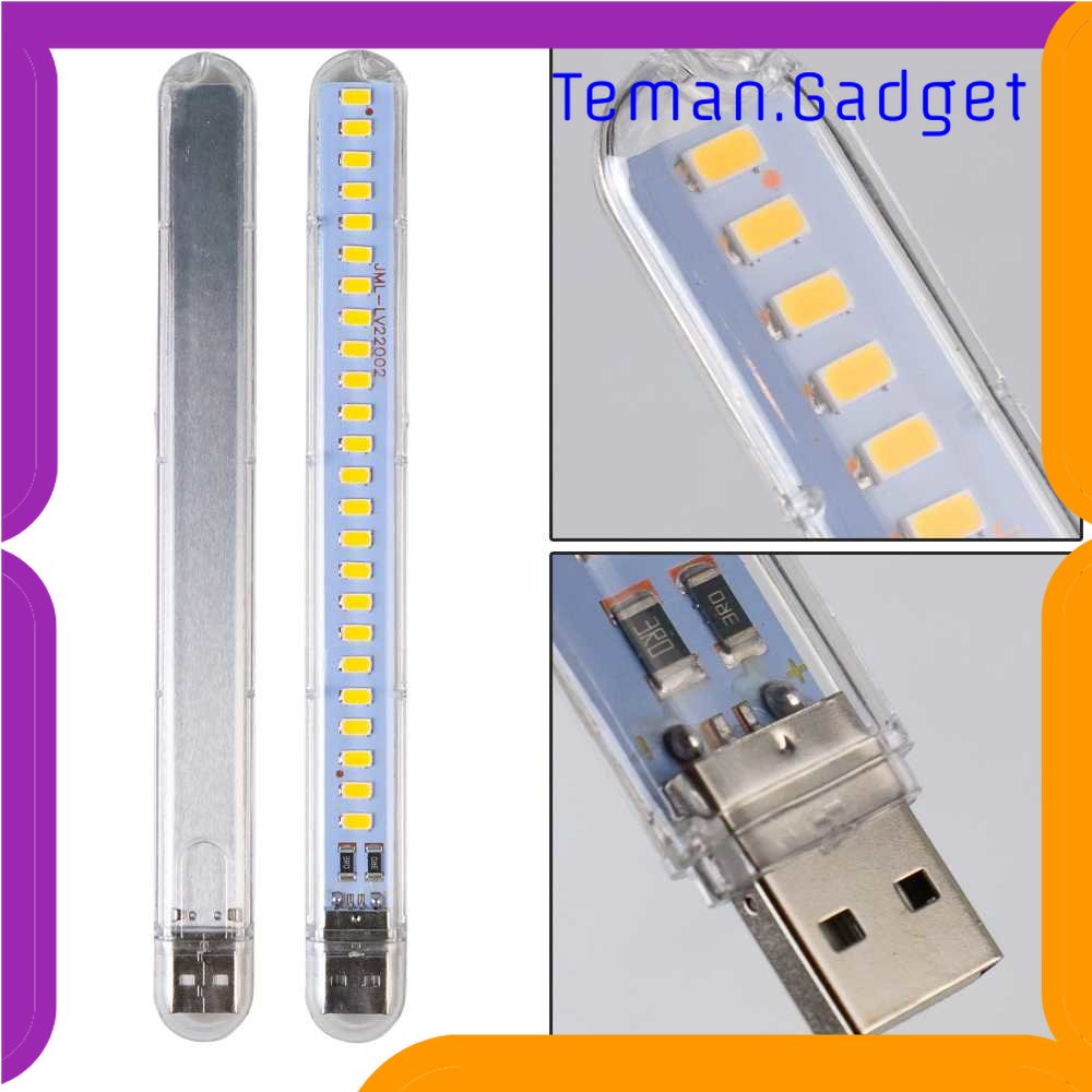 TG - LMP ZHMZH Lampu Baca Mini LED Strip Portable Warm White USB 12W 5V - JML-LV22