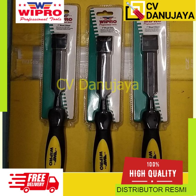 PAHAT WIPRO PAHAT TATAH TATA KAYU WOOD CHISEL WIPRO CR-V 1 INCH