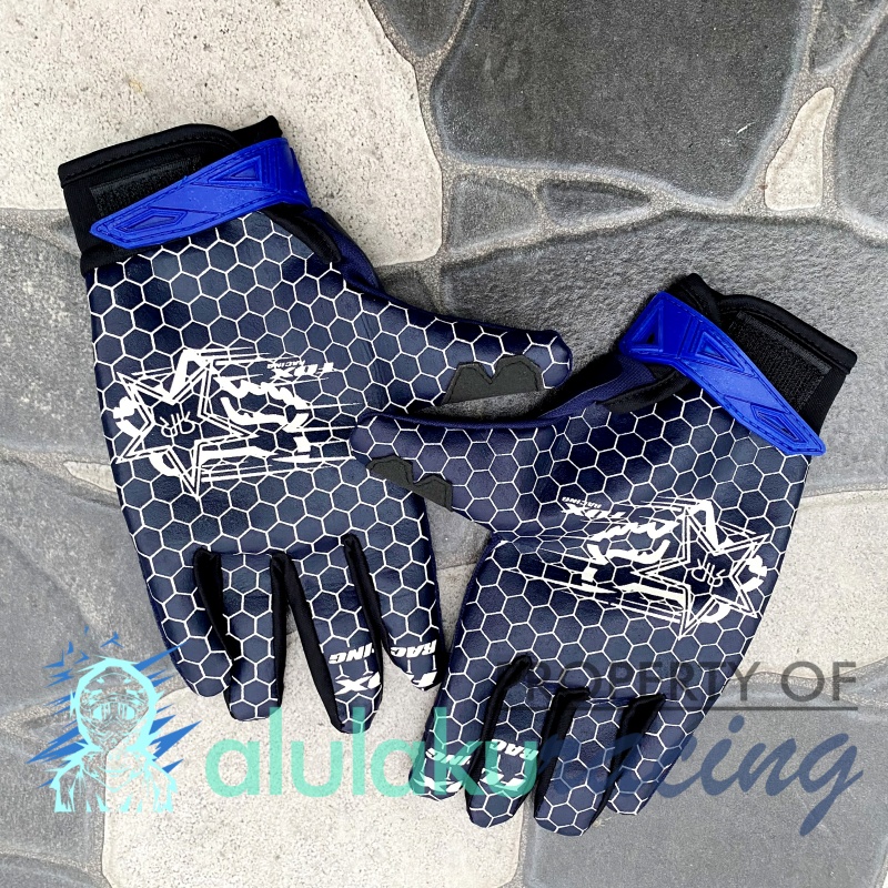 Sarung Tangan Motocross Trail Premium Flocking Material Design for Daily Use or Enduro Adventure - 006
