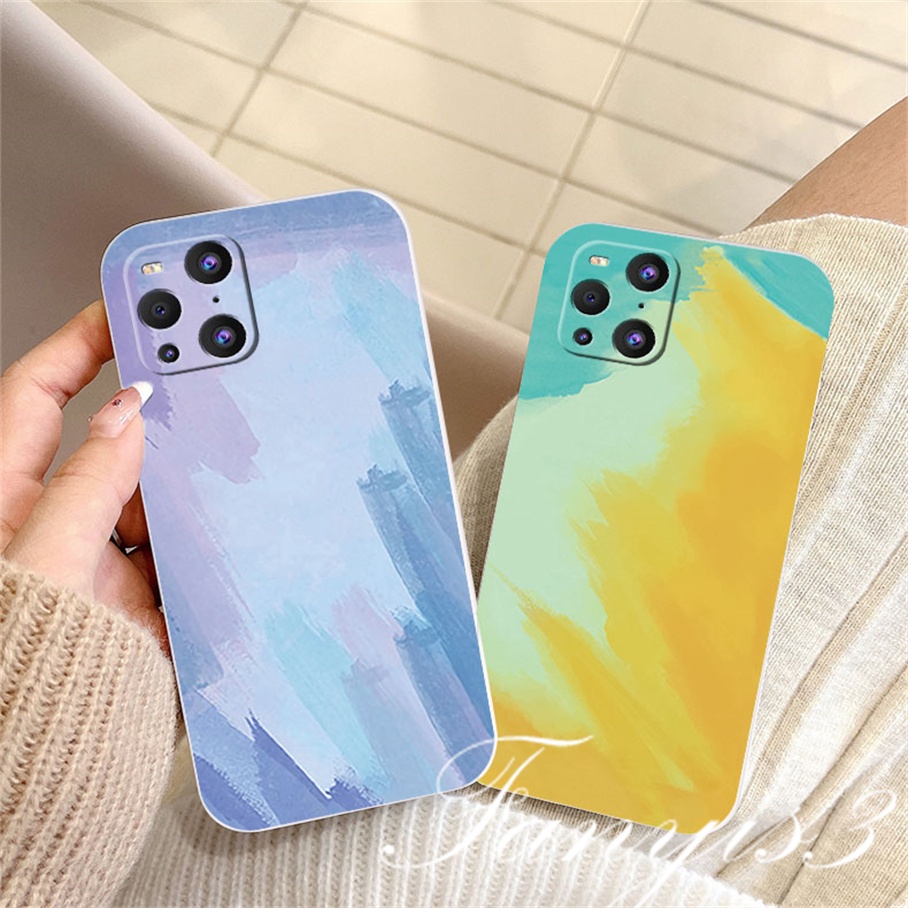 Realme C53 C55 C35 C33 C30s C31 9i C25Y C21Y C25 C25s C21 C20 C15 C12 C11 8Pro 8i C3 5 5i 5s 6i Narzo 50A Prime 50i Lukisan Cat Minyak Casing Pelindung Silicon Soft