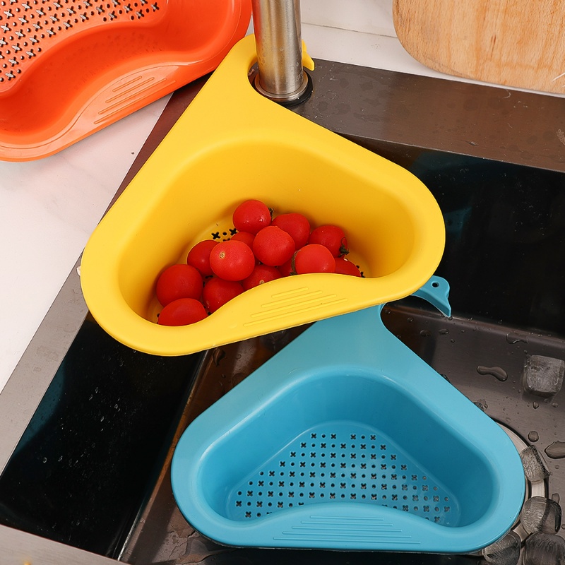 Keranjang Tiris Wastafel Bentuk Angsa Kucing/Rak Pengering Gantung Sayur Buah/Sisa Sup Saringan Sampah Gadget Dapur