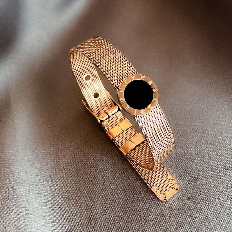 GROSIR Gelang rantai jam tangan titanium stainless steel 316l anti karat import berkualitas bisa bayar di tempar COD