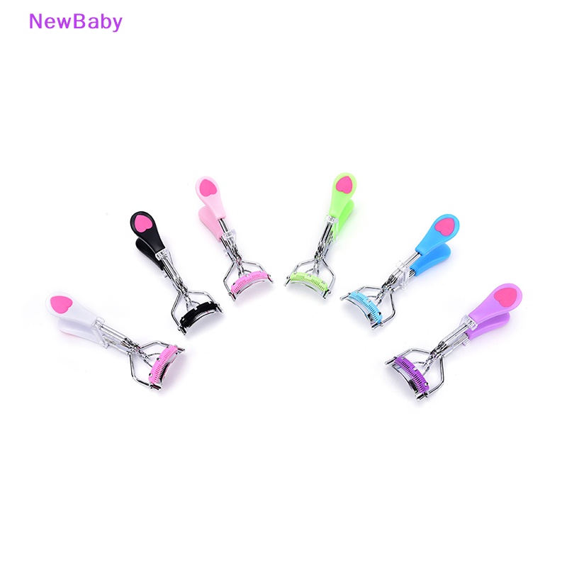 Newbaby Pro Handle Eye Curling Penjepit Bulu Mata Klip Kecantikan Makeup Alat Bulu Mata Dengan Sisir ID