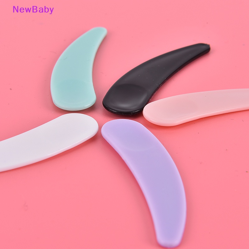 Newbaby 30Pcs Spatula Kosmetik Sendok Masker Sekali Pakai Sendok Plastik Alat Makeup ID