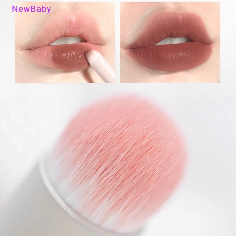 Newbaby Sikat Bibir Kepala Bulat Concealer Brush Mini Matte Lip Smudge Makeup Brushes ID