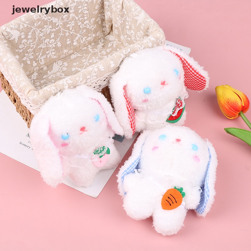 [jewelrybox] 12 cm Kartun Boneka Mainan Mewah Lucu Buah Kelinci Liontin Hadiah Ulang Tahun Dekorasi Butik