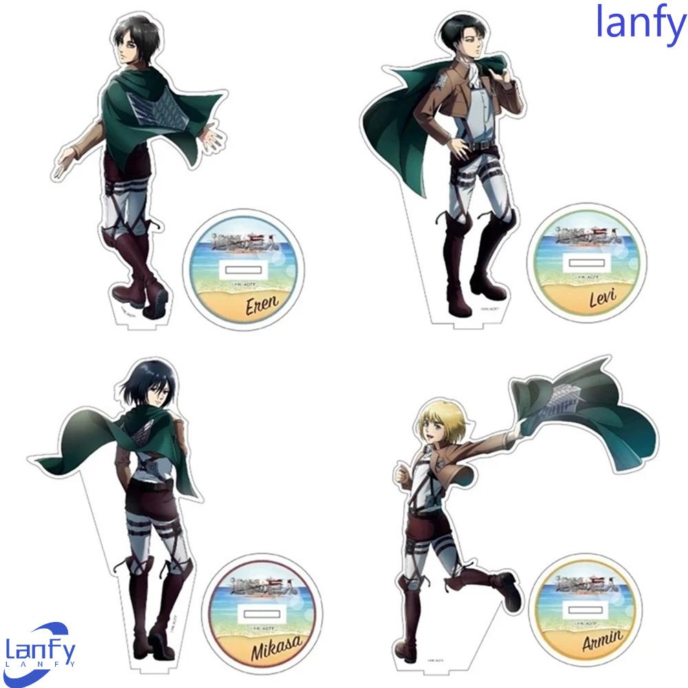 Lanfy Action Figure Attack On Titan Erwin Smith Attack On Titan Bahan Akrilik