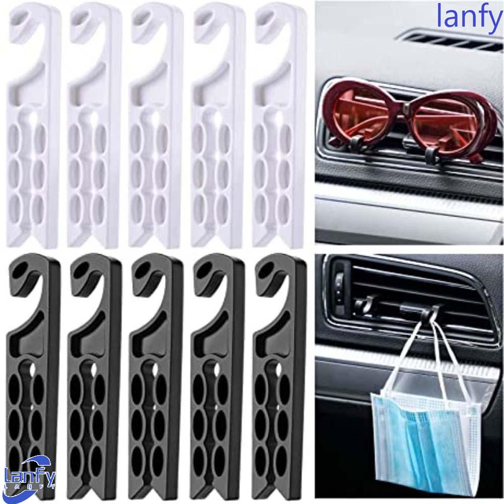 Lanfy Car air outlet Hook Universal Kunci Simpan Merapikan Masker Pengait Penyimpanan Aksesoris Interior Otomatis