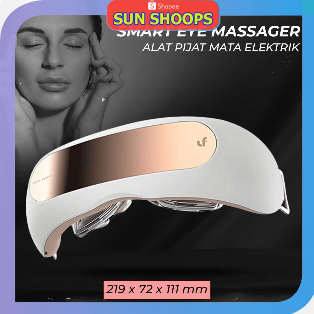 SUN SHOOPS - LF Lefan Eye Pro Smart Eye Massager Alat Pijat Kompres Mata Elektrik - LF-Y001