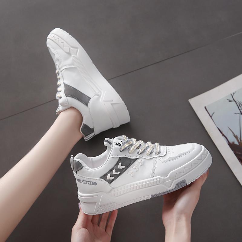 CaniKorea &quot;FREE BOX&quot; (Size 37 - 41) Dongjun Sepatu Sneakers Wanita Kasual Fashion Korea Import 9211