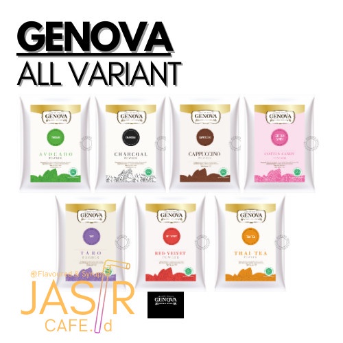 

Genova Powder All Varian 1000 g I Bubuk Minuman
