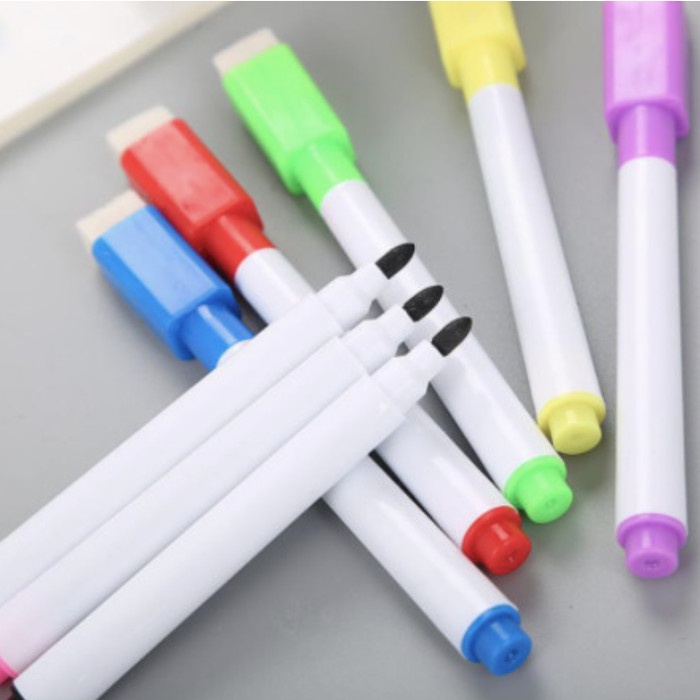 

Spidol Mini Papan Tulis Penghapus Whiteboard Marker Eraser 2in1 NF