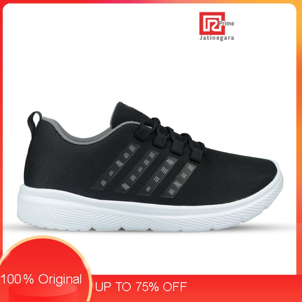 TOMKINS Sneakers Pria Eternal - Black WhiteRAMAYANA JAKTIM