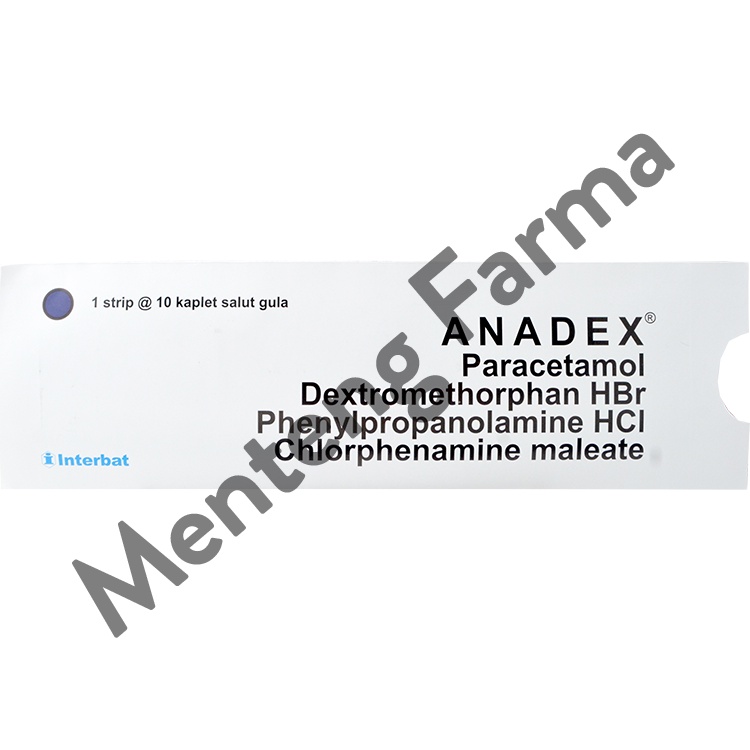 Anadex 10 Kaplet - Obat Penurun Demam