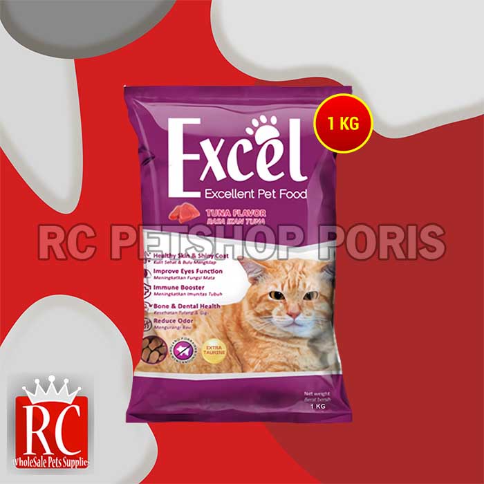 Makanan Kucing Excel Cat Food 1 KG