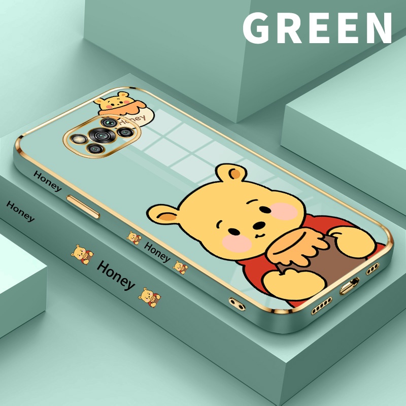 Case Casing Hp For Poco X3 Pro NFC GT M3 M4 Pro 4G For Redmi Note 10 Pro 5G China Softcase Stroberi 