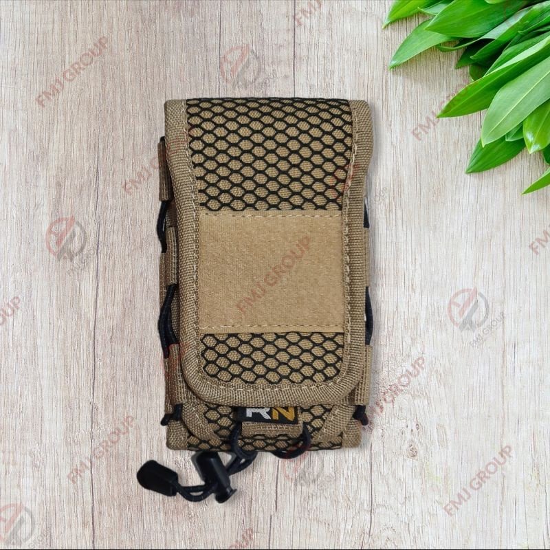 Sarung HP Tactical Motif Jaring / Sarung HP RN Muat 2 HP Motif Jaring 6inch