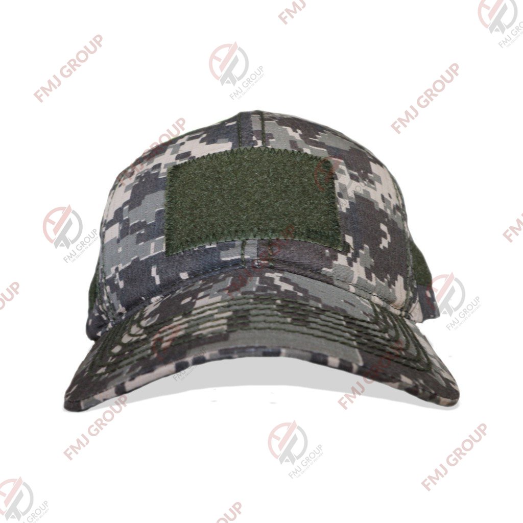 Topi Tactical - Topi Loreng Acupat - Topi Velcro / Perekat Lapangan