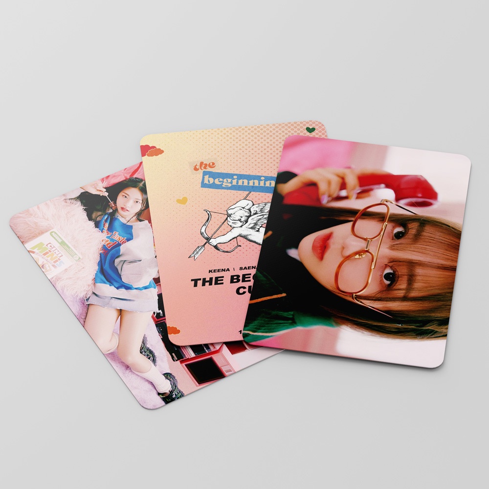 55pcs/box FIFTY FIFTY Photocards THE BEGINNING Lomo Card CUPID Kpop Postcards