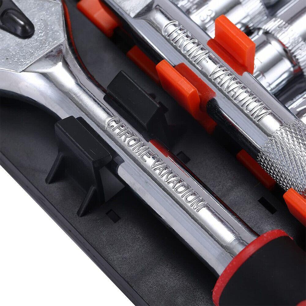 TOP 12pcs 1/2 ''Socket Set Multifungsi Alat Listrik Obeng Set Ratchet Wrench