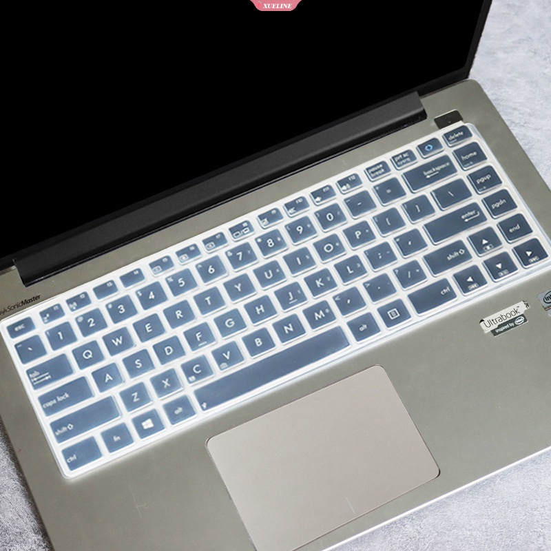 Cover keyboard Untuk ASUS X452E X455LF4005 X455YI Silikon keyboard cover Pelindung Tahan Debu film Pelindung [ZXL]