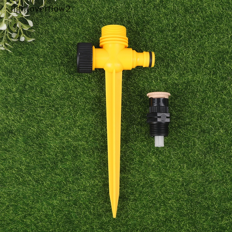 [lightoverflow2] 360° Sprinkler Taman Rotasi Irigasi Watering System Pertanian Otomatis [ID]