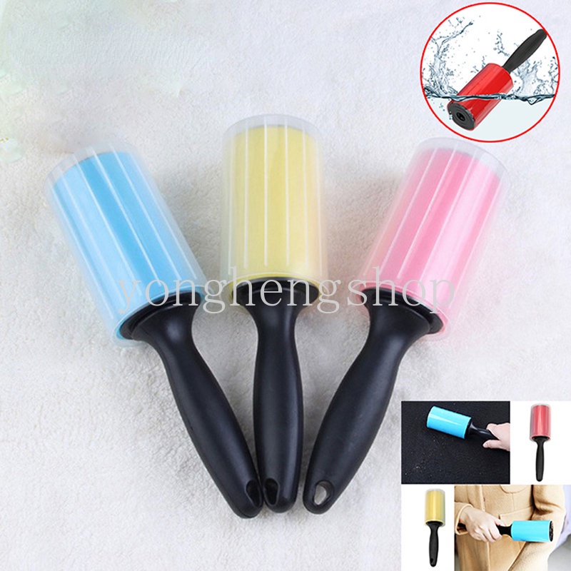 Lint Roller Washable Reusable Sticky Dust Wiper Cleaner Pakaian Pembersih Bulu Hewan Peliharaan Sikat Pembersih Bulu Sofa Rumah Tangga