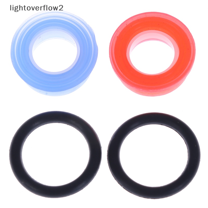 [lightoverflow2] 8pcs/set Ceramic Disc Silicon Washer Insert Turn Replacement1Per2 &quot;Untuk Valve Tap [ID]