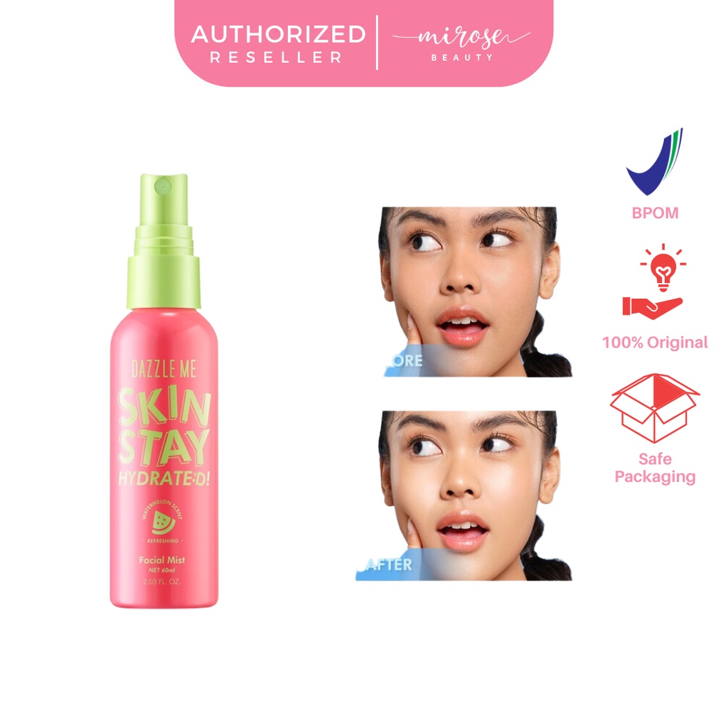 [NEW] DAZZLE ME Skin Stay Hydrated! Facial Mist | Glow Up Toner Spray