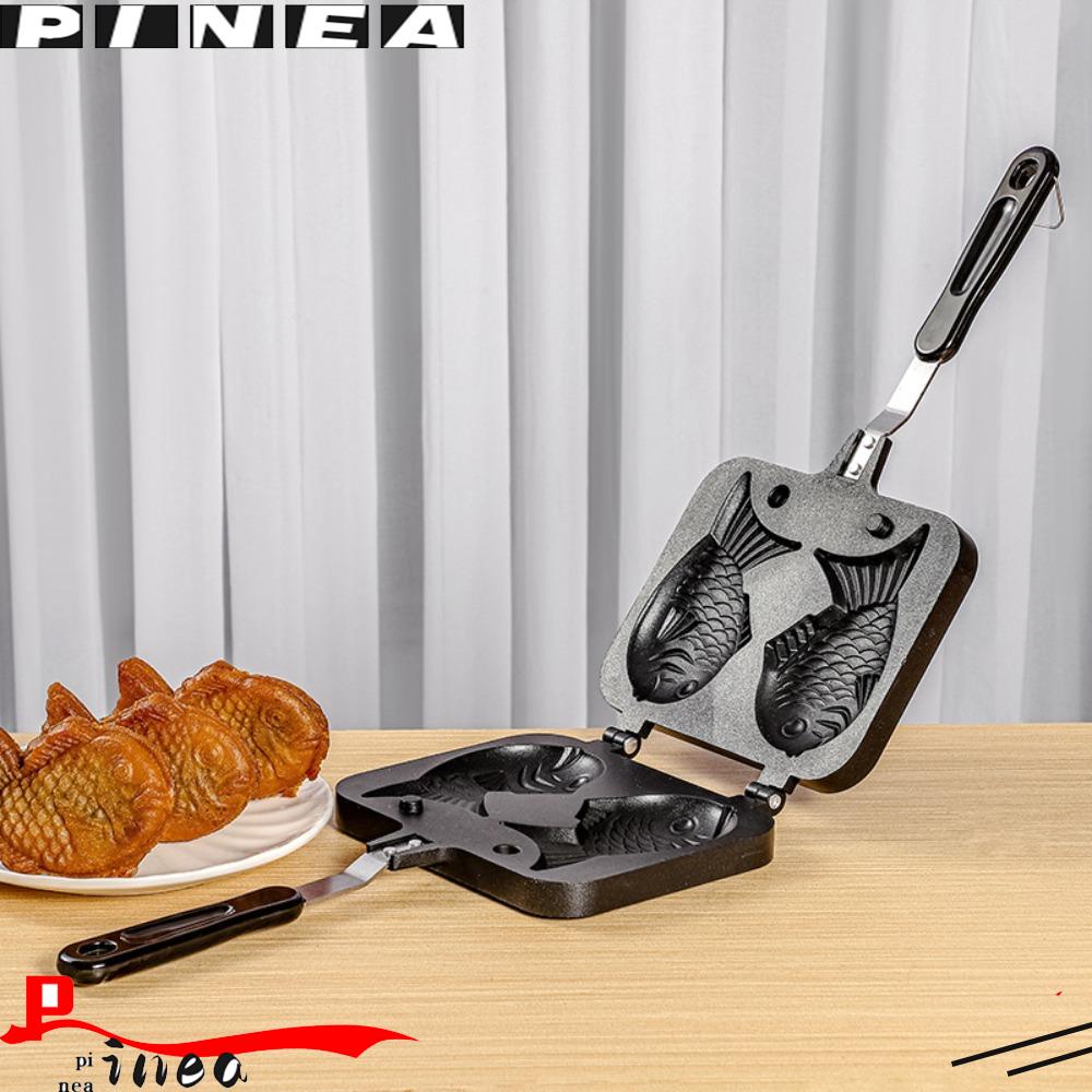 Nanas Dapur Jepang Taiyaki New Hot Dessert Fry Pan Waffle Cake Maker Pan