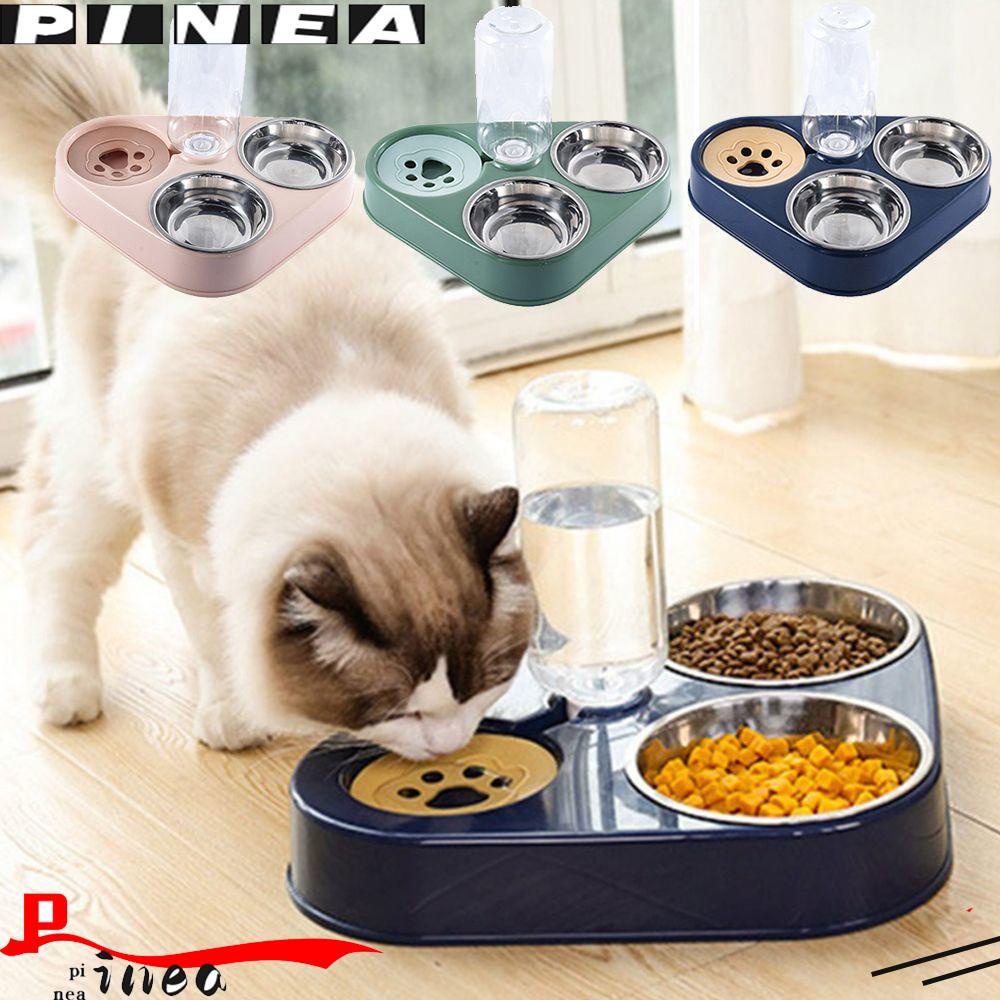 Mangkuk Tempat Makan Anjing Nanas 500ML Perlengkapan Hewan Peliharaan Kucing Rumah Otomatis