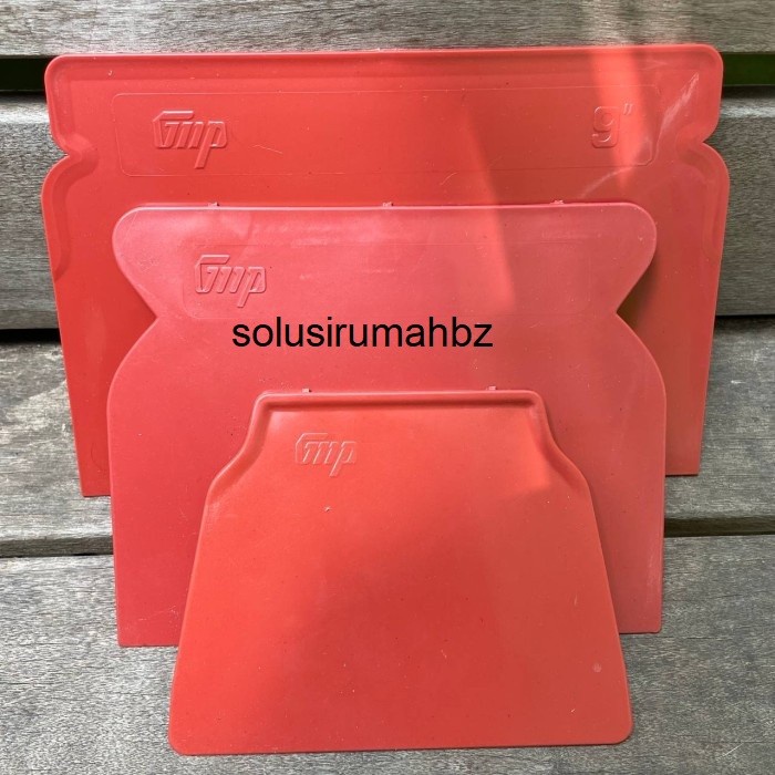 kape plastik 9 inch perbiji warna random kapi scraper sliper dempul 9&quot;