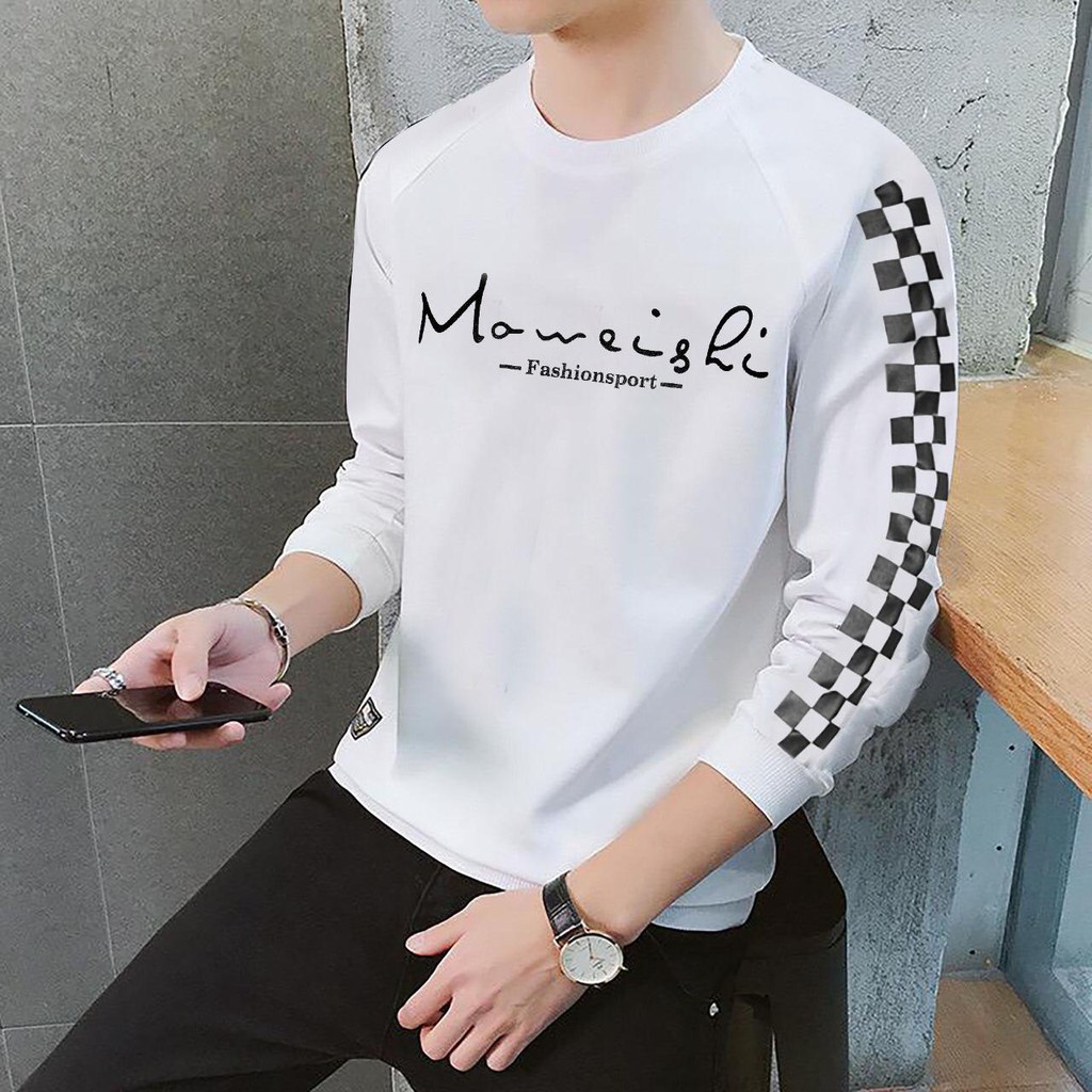 Bisa Bayar Di Tempat/ BS//COD//BAJU KAOS LENGAN PANJANG//MAWESHI//T-SHIRT DISTRO// FASHION PRIA// GOOD QUALITY