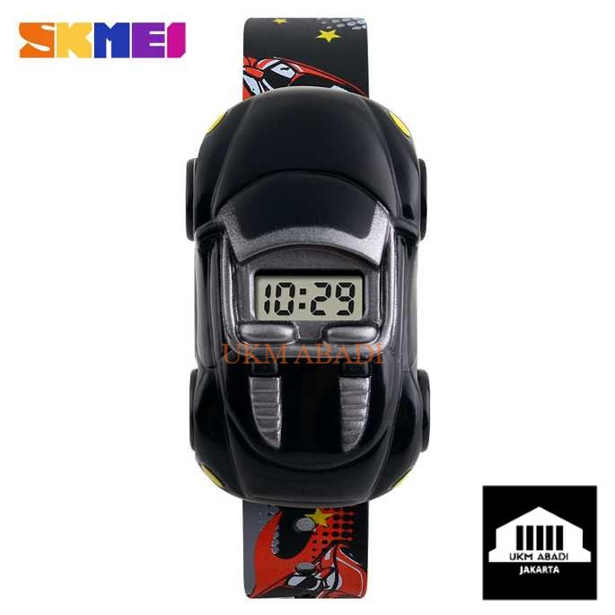 Jam Tangan LED Anak Unik Bentuk Mobil DG1241