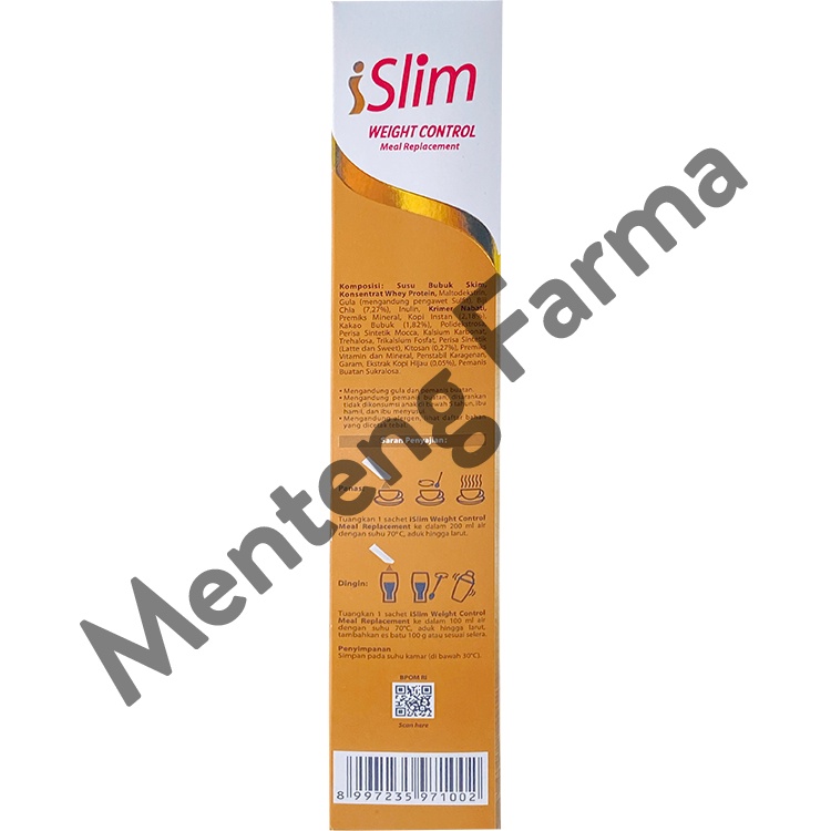 I Slim Mochaccino 324 Gr (6 Pcs) - Susu Diet Pengganti Makan