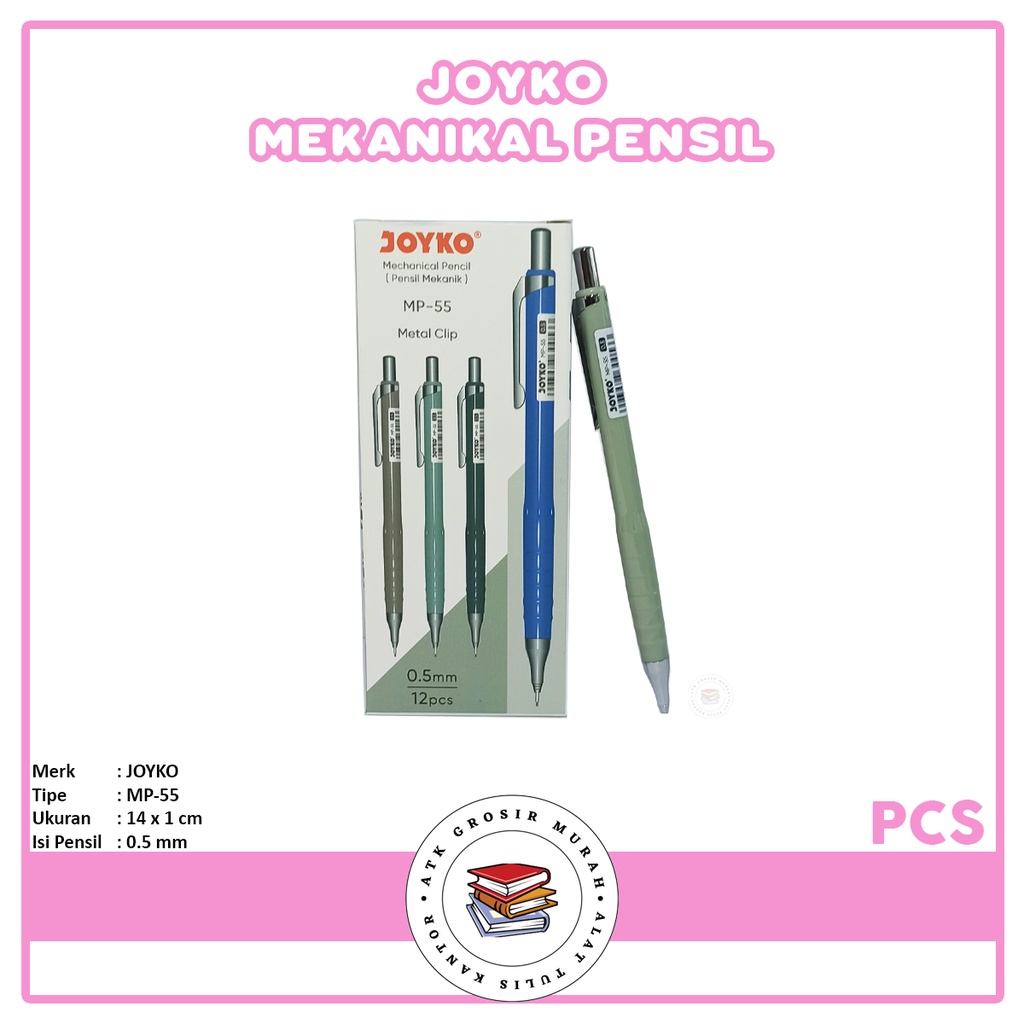 

JOYKO - Mechanical Pensil MP-55 0.5 mm - Pcs