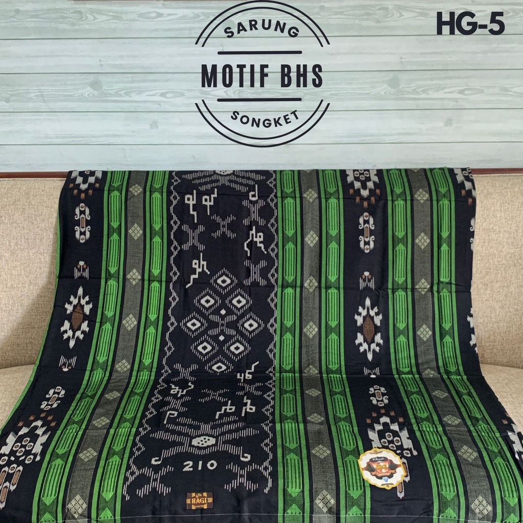 Sarung Songket Hagi Motif BHS