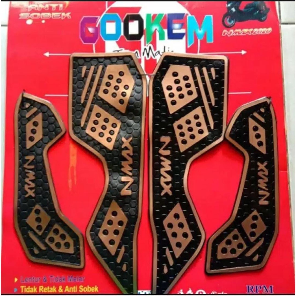 Karpet Nmax New 2020 Pijakan Kaki Nmax New 2020 Karet Premium -MJ86 - dunia variasi