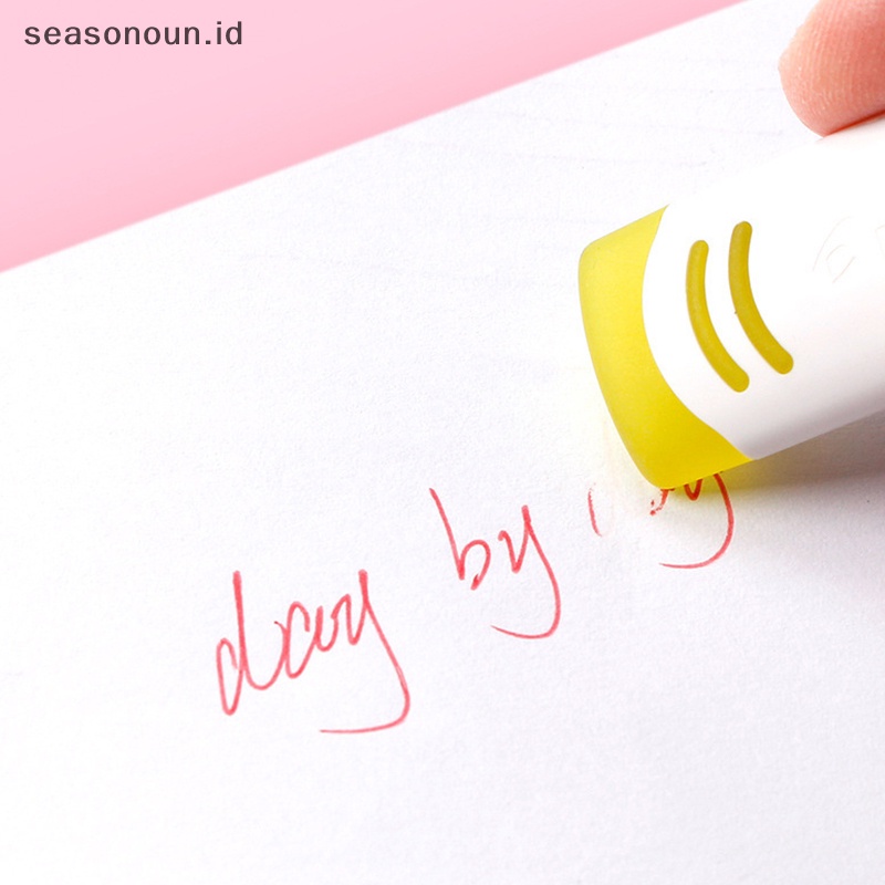 Seasonoun Erasable Pen Special Eraser EFR-6 Bisa Modif Alat Tulis Siswa Pena Dapat Dihapus.