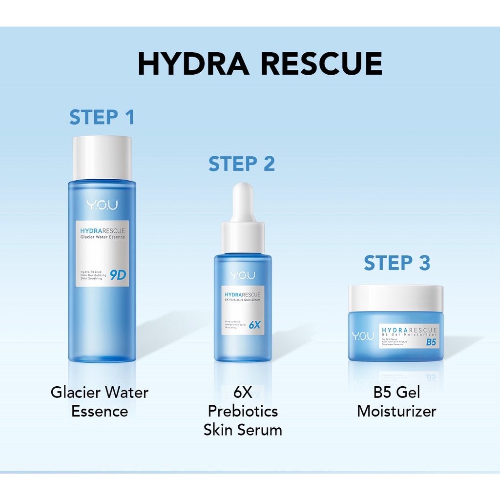 YOU HydraRescue 6X Prebiotics Skin Serum 30ml - EMPEROR