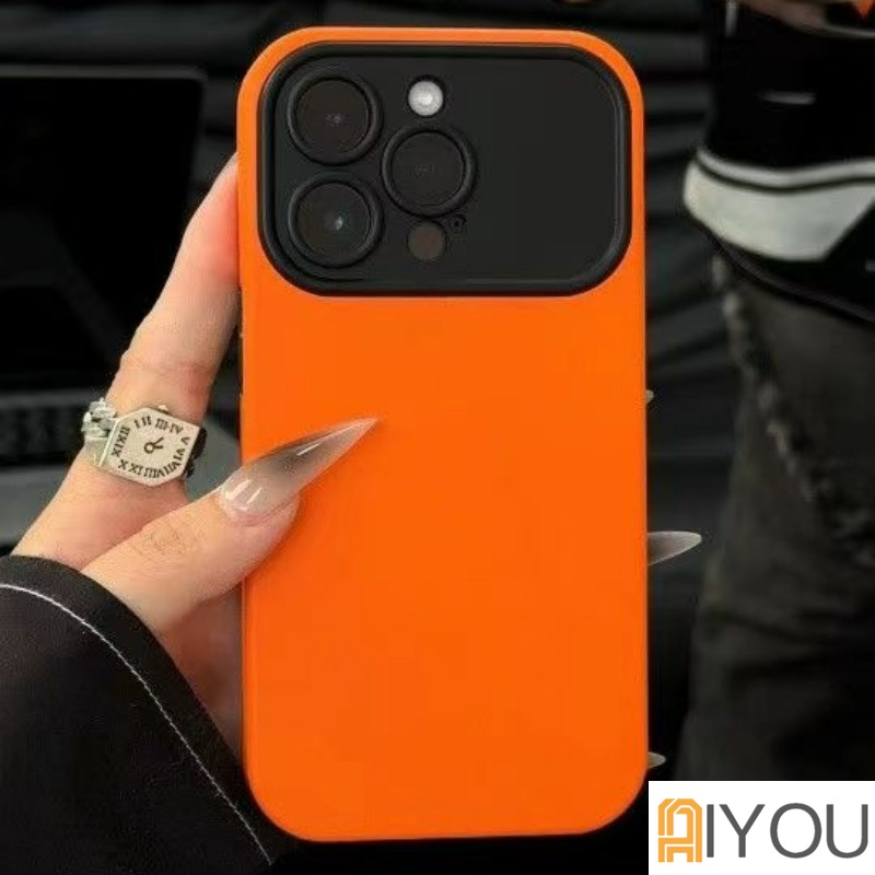 Casing Ponsel Silikon Cair Windows 2in1 Besar Baru Untuk iPhone 14 XR XS Max11 12 13 14 Pro MAX 14PLUS Shockproof removable Tahan Lama cover