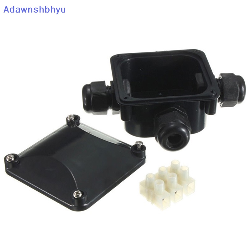 Adhyu IP68 Kabel Listrik Waterproof Connector Outdoor T Type Three Way Junction Box ID