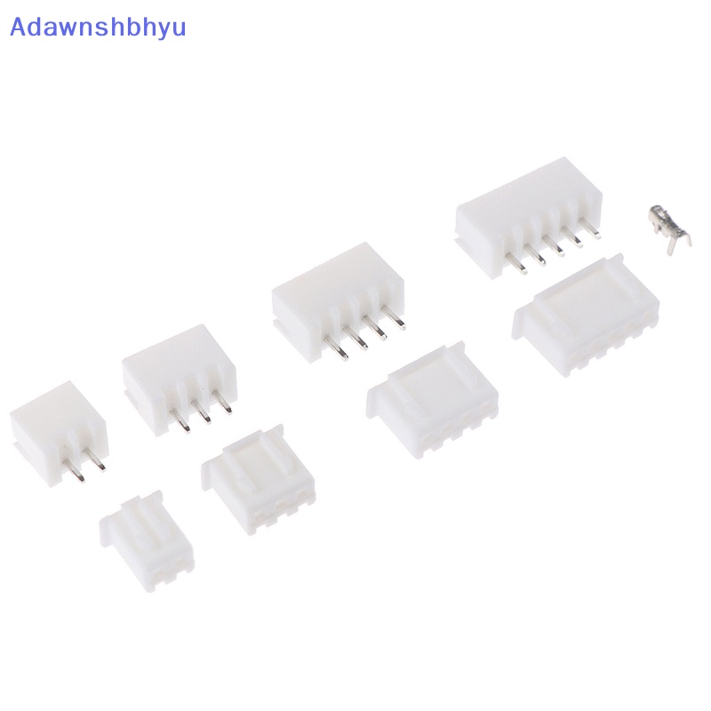 Adhyu 1Box JST-XH Kit 2/3/4/5Pin XH2.54MM Terminal Housing PCB Header Wire Konektor ID