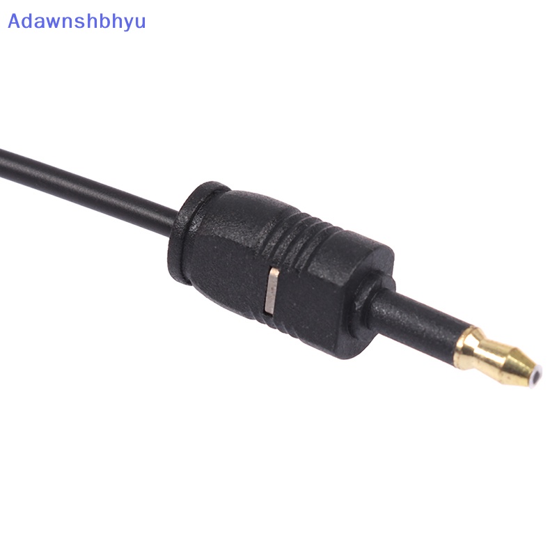 Adhyu 1.96Ft Toslink Male to Mini Plug 3.5mm Male Digital Optik SPDIF Kabel Audio ID