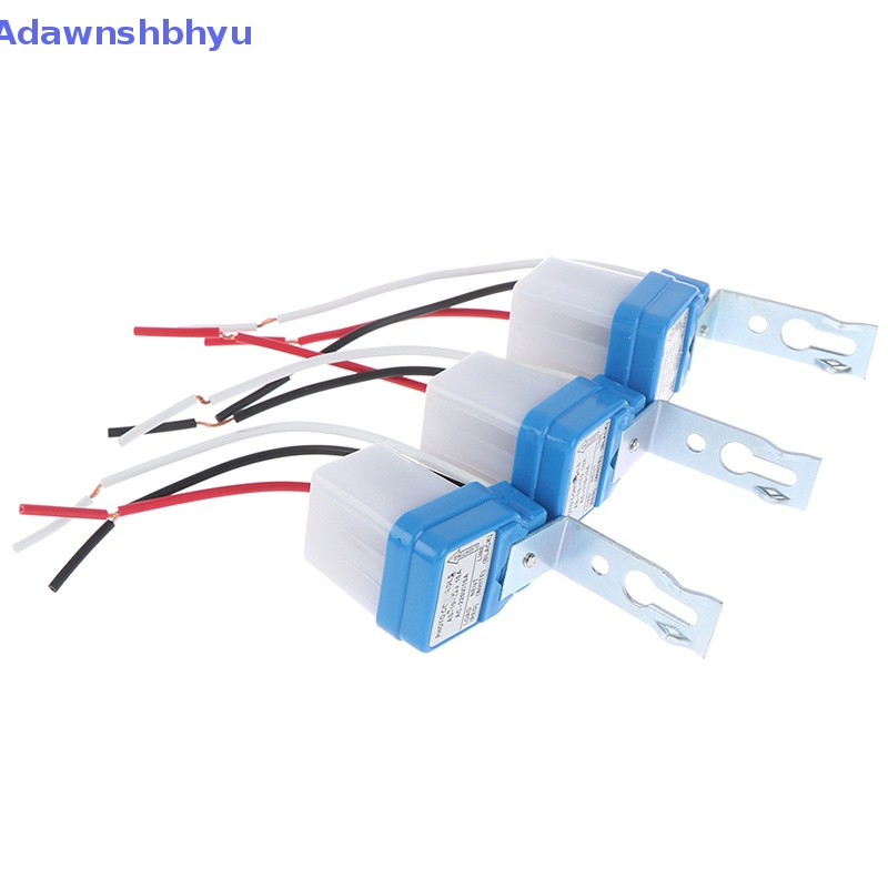 Adhyu AC 24v 110v 220v Saklar Lampu Jalan Otomatis Malam on day off Saklar sensor ID