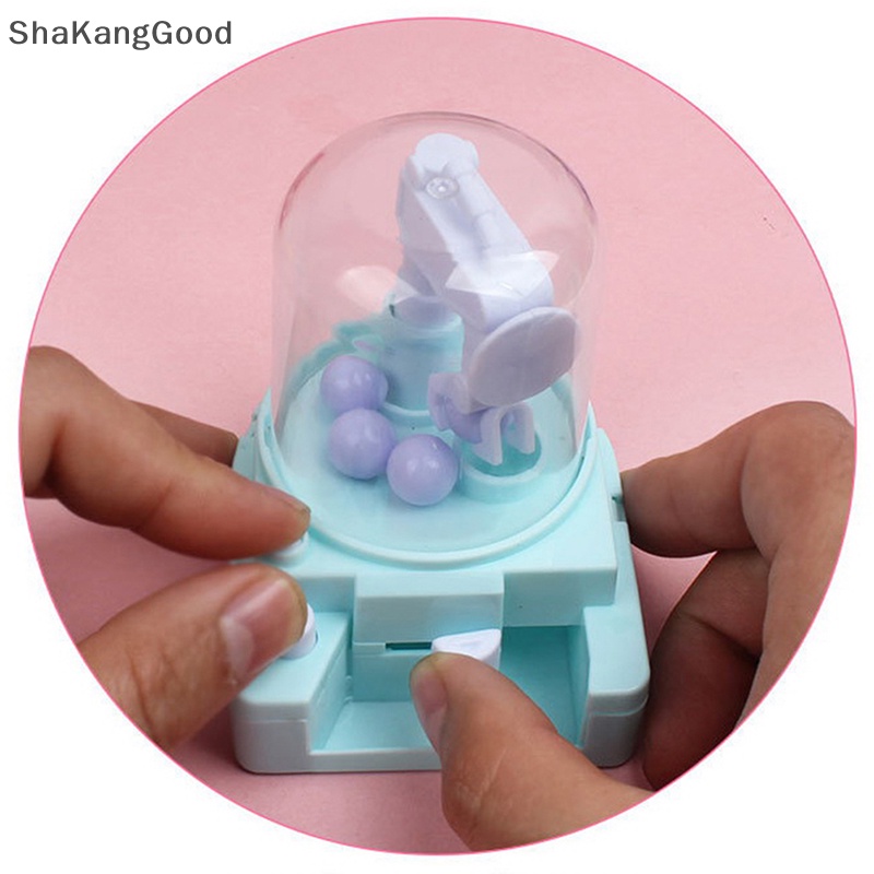 Skid Sweets Mini Candy Machine Bubble Mainan Dispenser Coin Bank Mainan Anak Hadiah Ulang Tahun SKK