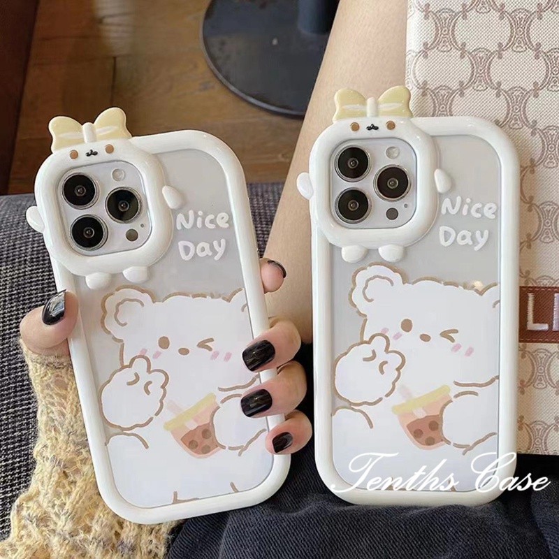 Redmi Note12/12C A1 10 10C 9A 9C 9T Note12 10Pro 10 11 Pro+10 Pro 9T Mi12 11Lite PocoX3 F3 M4 Pro X3 GT Monsters Cover Cute Bear Casing Ponsel