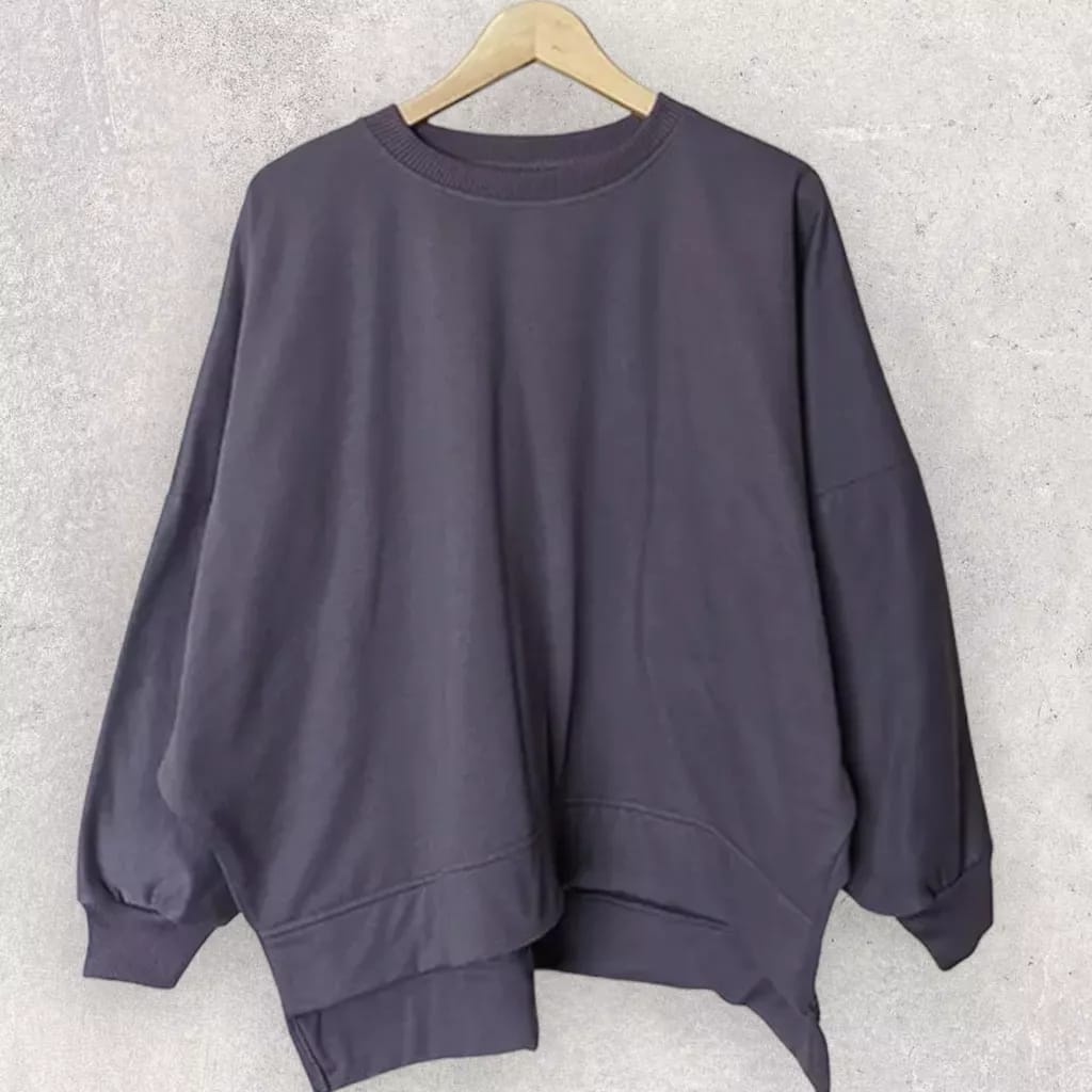 BEFAST - ZEC OOTD SWEATR RISE / Oversize Sweater XXXL Crewneck / Atasan Lengan Panjang Wanita / Sweater Oversize Keluaran Terbaru / Pakaian Casual Wanita Remaja ABG Trendy / Sweater Polos / OOTD Ala Wanita Style Korean / Terlaris