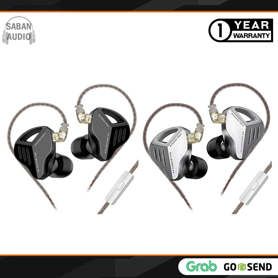 KZ ZVX Earphones 1 Dynamic HIFI Bass Earbuds In Ear Monitor Headphone